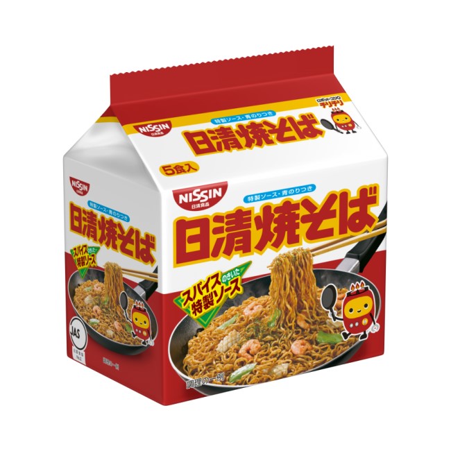 Nissin Yakisoba 5 Meal Pack - Tokyo Style