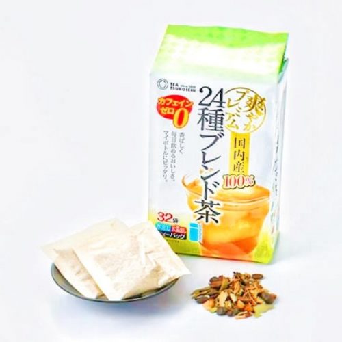 Tsubo Seicha Kokunai-San 24 kinds of blend tea bags