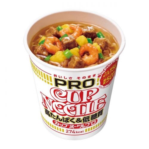 Nissin PRO High Protein & Low Sugar Cup Noodle