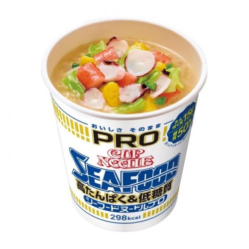 Nissin PRO High Protein & Low Sugar Seafood Cup Noodle