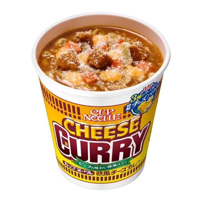 Nissin European Cheese Curry Cup Noodle